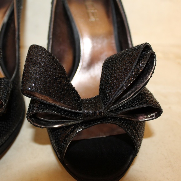 Moda Spana black sequin “Chase” heels - Picture 6 of 11